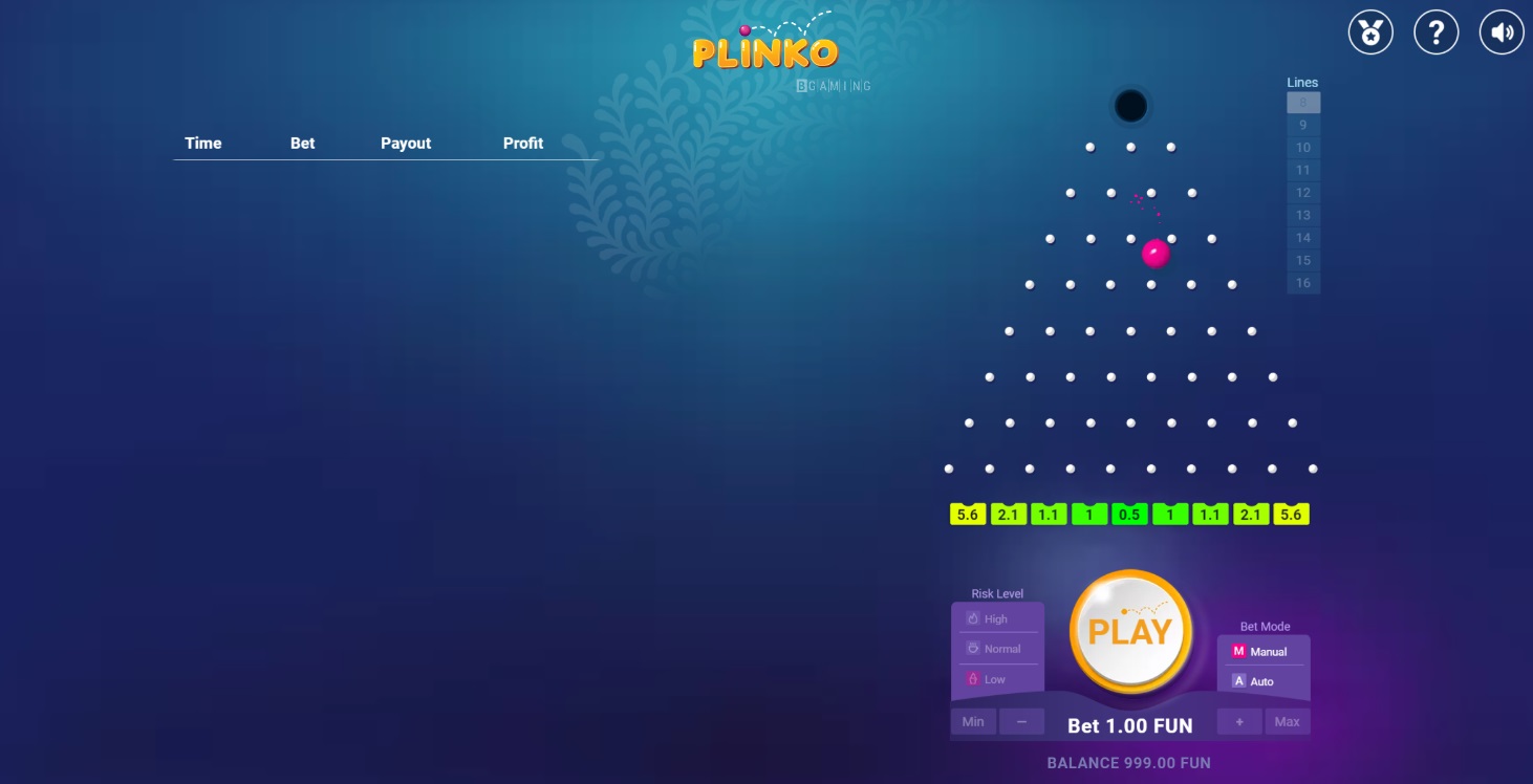 plinko game